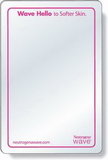 Custom Co-Polyester Magnetic Mirror Square Shape (4