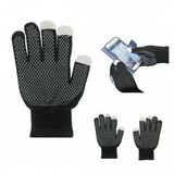 Custom Touch Screen Gloves With Grip Palm, 8 5/8