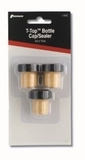 Blank 3 Piece T-Top Bottle Stoppers Set On A Card, 1 1/15
