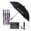 Custom 60" Arc Golf Umbrella With Sleeve, Price/piece