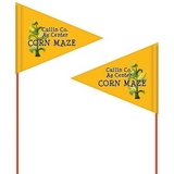 Custom Printed Field Flag - Double Sided, 9