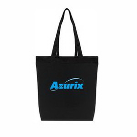 Custom Logo All Purpose Cotton Tote, Canvas Tote Bag with Zipper, Grocery shopping bag, Travel Tote, 15" L x 14.5" W x 3" H