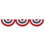 Custom Jointed Patriotic Bunting Cutout, 12" L x 6' W, Price/piece