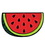 Blank Watermelon Pin, 1/2" H x 7/8" W, Price/piece