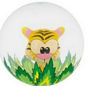Custom 16" Inflatable Tiger In The Jungle Beach Ball