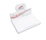Custom Adhesive Notepads with Stock Shaped Cover, 4