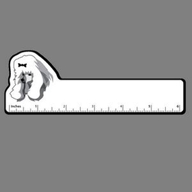 Custom Dog (Poodle, Head) 6 Inch Ruler