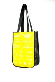 Custom Laminated Non-Woven Tote Bag, 9 1/2" L x 4" W x 12" H