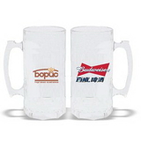 16 oz. Photo Frosted Personalised Beer Steins, Custom Logo Beer Steins, Printed Beer Stein, 5.5
