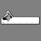 Custom Dog (German, Head) 6 Inch Ruler