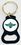 Custom Bottle Opener Key Tag with 1" Digital Emblem & Epoxy Dome, Price/piece