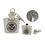 Custom Stainless 1 Oz. Steel Flask Key Chain, Price/piece