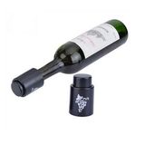 Custom Plastic Wine Vacuum Stopper, 1.77