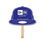 Custom Baseball Hat Shape Single HAND FAN, 8" W x 8" H, Price/piece