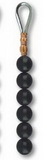 Blank Black Beaded Retainer Ring For 5