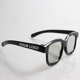 Custom 3D Glasses, 5 7/8" L x 5 7/8" W x 1 15/16" H