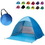 Custom Instant Pop-Up UV-Resistant Sun Shelter, 64 15/16" L x 59 1/16" W x 43 5/1" H, Price/piece
