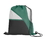 Tri-Color Drawcord Bag, 210D Polyester, 14" W x 16.5" H - Blank, Price/piece