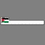 12" Ruler W/ Full Color Flag of Gaza Strip, Price/piece