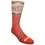 Custom Athletic Crew Sock w-Full Color Sublimation, Knit-In Design, & Colored Foot Bottom, Price/2 piece