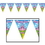 Custom Princess Happily Ever After Pennant Banner, 10" L x 12' W, Price/piece