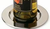 Custom Pratique Polished Stainless Steel Wine Bottle Coaster Set of 4