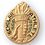 Blank Epoxy Enameled Scholastic Award Pin (Scholar Athlete), 3/4" Diameter, Price/piece