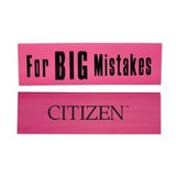 Custom Big Mistakes Eraser, 5 1/2