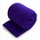 Blank Fleece Throw Blanket - Purple (Overseas) (50"X60"), Price/piece