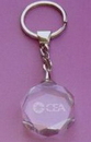 Custom Crystal Rounded Keychain (Engraved)