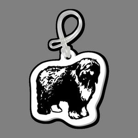 Custom Dog (Old English) Bag Tag