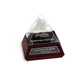 Custom Medium Optic Mariposa Crystal Award, 5 3/4