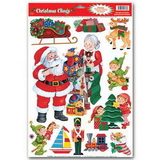 Custom Santa Workshop Clings, 12