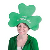 Custom Plush St. Patrick's Day Shamrock Hat