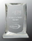 Custom Crystal Rectangle Award, 6" W x 8" H x 1.75" D, Price/piece