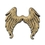 Blank Angel Wings Lapel Pin, 1" L, Price/piece
