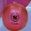 Custom Translucent Pink Beachballs / 9", Price/piece