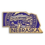 Blank Nebraska Pin