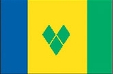 Custom Nylon St. Vincent and Grenadines Indoor/ Outdoor Flag (5'x8')