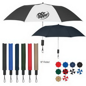 Custom 44" Arc Automatic Open Telescopic Folding Umbrella