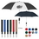 Custom 44" Arc Automatic Open Telescopic Folding Umbrella, Price/piece