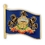 Blank Pennsylvania State Flag Pin, Price/piece