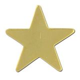 Custom Flat Star Lapel Pin, 3/4