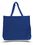 Colored Canvas Jumbo Tote Bag w/ Squared Bottom - Blank (20"x15"x5"), Price/piece