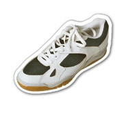 Custom 3.1-5 Sq. In. (B) Magnet - Tennis Shoe, 30mm Thick