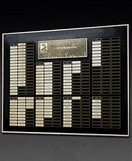 Custom Magnaflex Satellite System Plaque W/ 168 Boxes, 30
