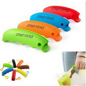 Custom Silicone Shopping Bag Handle, 3 1/2" L x 1" W x 1" H