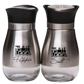 Custom Salt And Pepper Shakers, 2.36" L x 2.36" W x 4.33" H