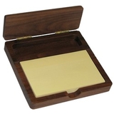 Custom Wood Note Tray w/ Lid, 5.875