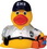 Custom Rubber EMS Duck, 3" L x 3 1/4" W x 3" H, Price/piece